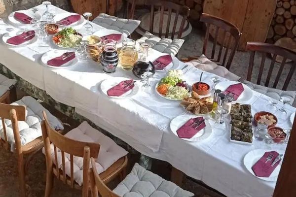 Lunch at Pirustia (Ramne Village, Ohrid)