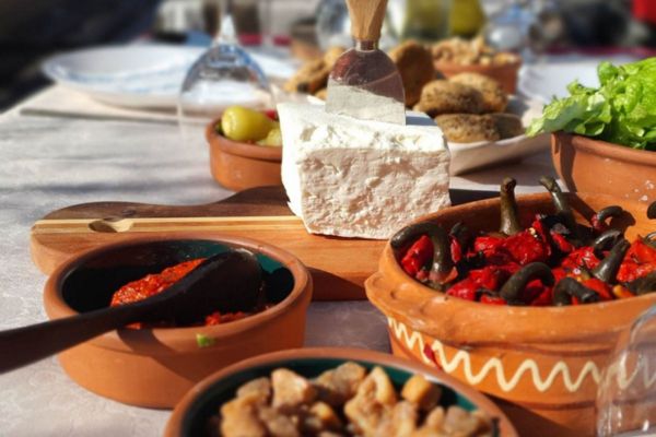 Lunch at Pirustia (Ramne Village, Ohrid)