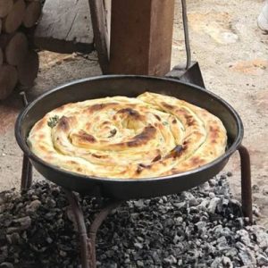 Lunch at Pirustia (Ramne Village, Ohrid, N.Macedonia)