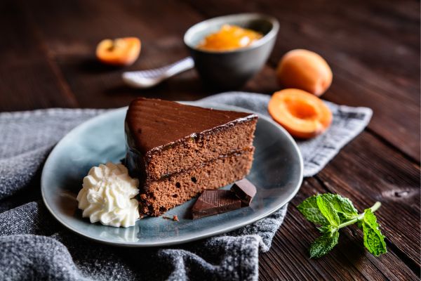 Sacher cake (Traditional Austrian Dessert)