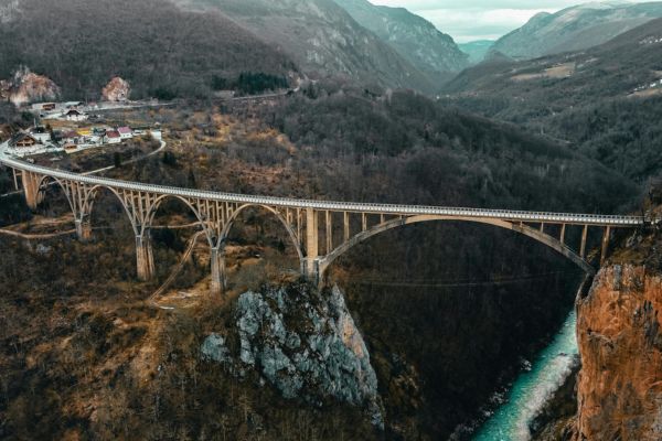 Đurđevića Tara Bridge (Durmitor N. P., Bosnia & Herzegovina)