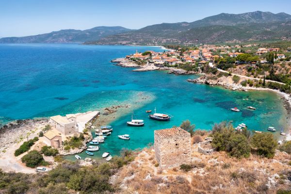 The Village of Kardamili (Peloponnese)