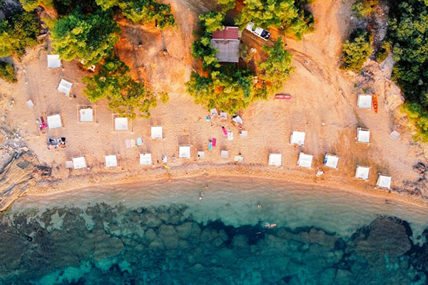 Greek islands provide sandy beaches, sailing, and seafood dining.
