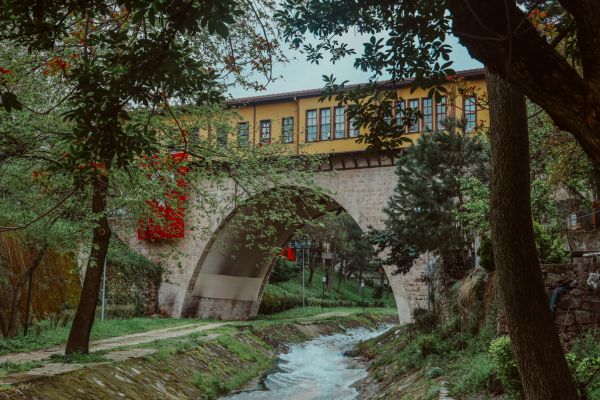 Irgandi Bridge in Bursa (Turkiye)