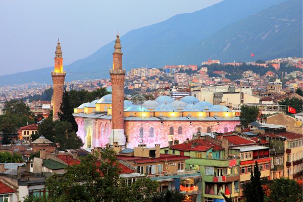 Bursa Grand Mosque or Ulu Cami (Turkiye)
