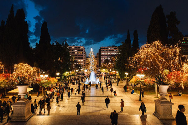 Christmas in Athens