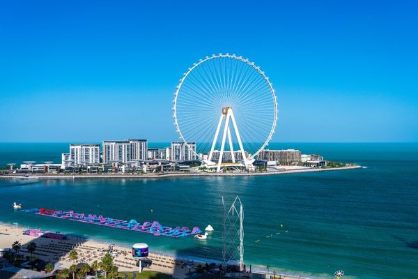 Ain Dubai  (Dubai Eye) Wheel on Bluewaters Island (Dubai)