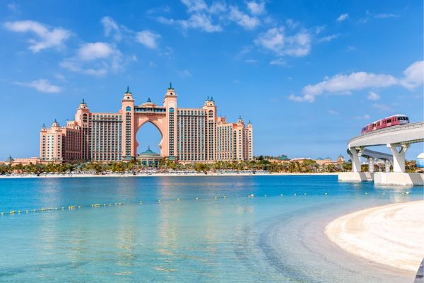 Atlantis the Palm and Palm Monorail (Dubai)
