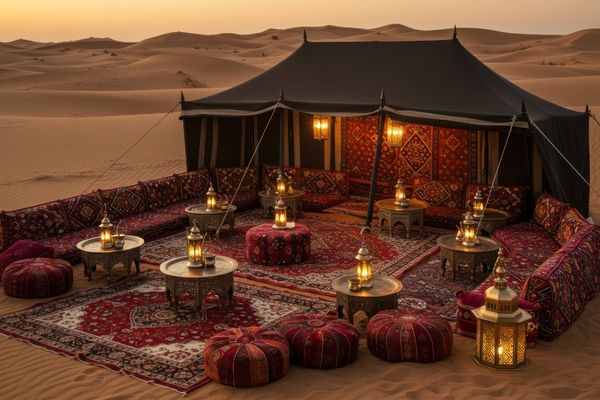 Bedouin Camp Experience with Dining and Arabic  Show