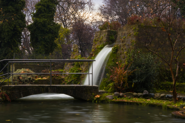 Waterfall in Edessa (Greece)