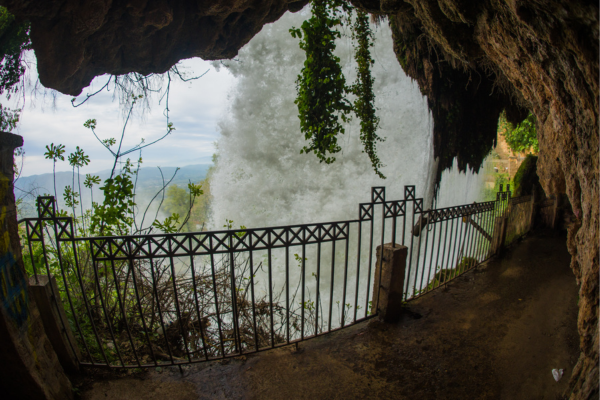 Waterfall in Edessa (Greece)