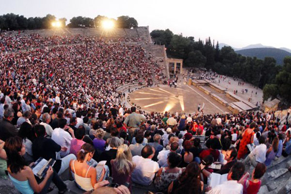 Athens – Epidaurus Festival, includes musical, theatrical and other cultural events.
