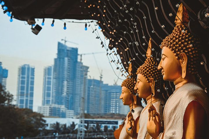Gangaramaya Temple, Colombo, Sri Lanka