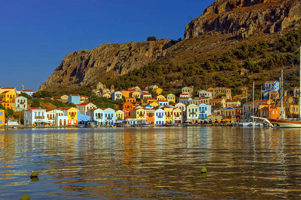 Kastellorizo, smallest yet prettiest islands of the Dodecanese complex.