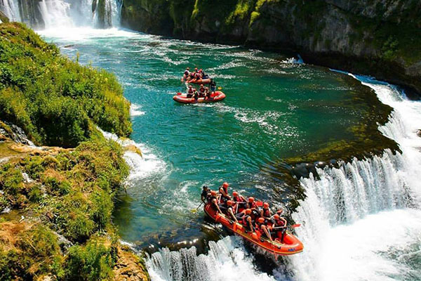 Rafting in Una National Park