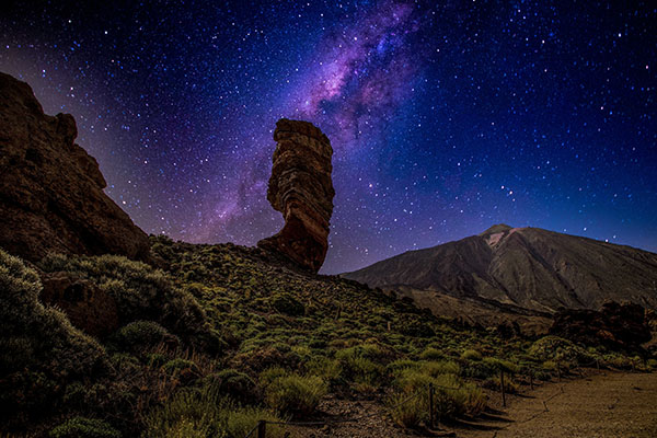 Volcanic formation -natural arch in Tenerife