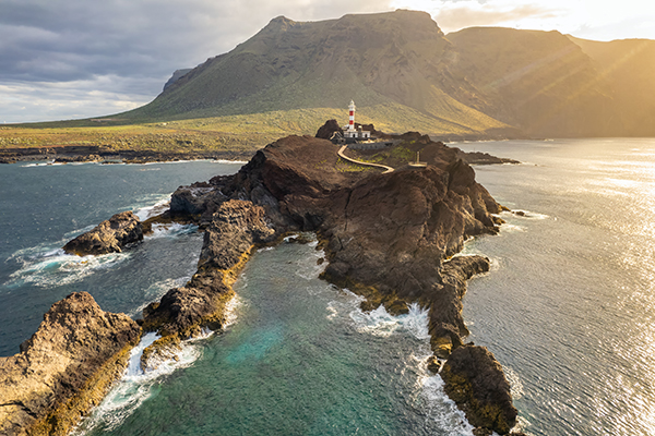Punta de Teno lighthouse on Tenerife island