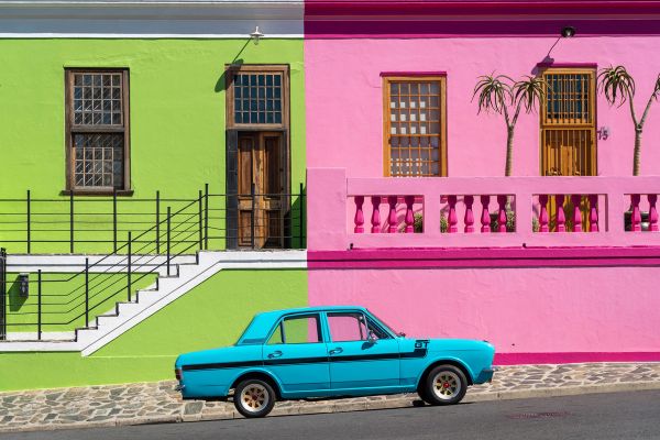Cape Town,: Bo-Kaap neighborhood