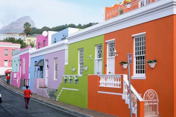 Cape Town,: Bo-Kaap neighborhood
