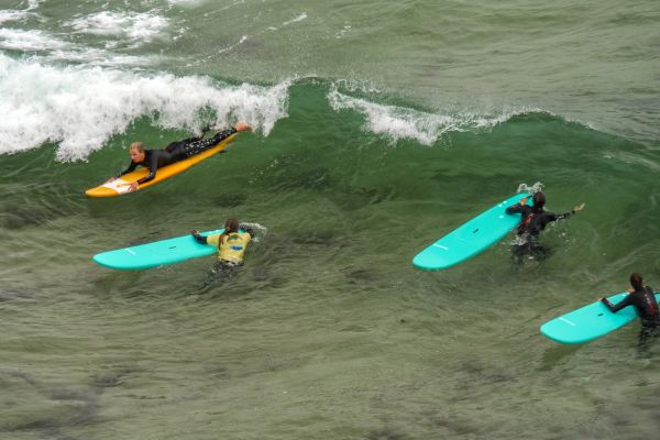 Playa de Vidiago, located in the council of Llanes, Asturias, is a notable surf spot on the Cantabrian Sea known for its scenic beauty and diverse wave conditions.
