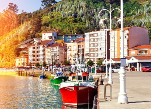 Ribadesella: a fishing village of Asturias.