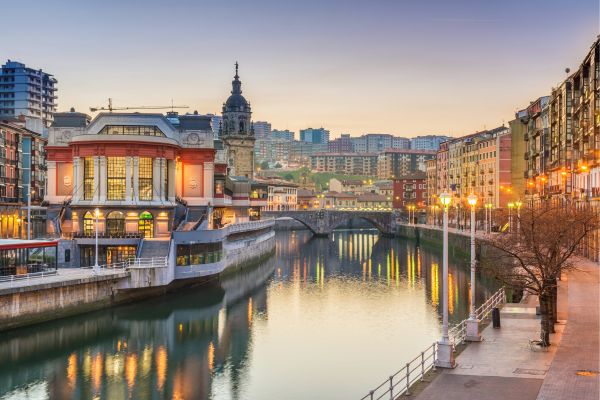 Bilbao: ribera food market.