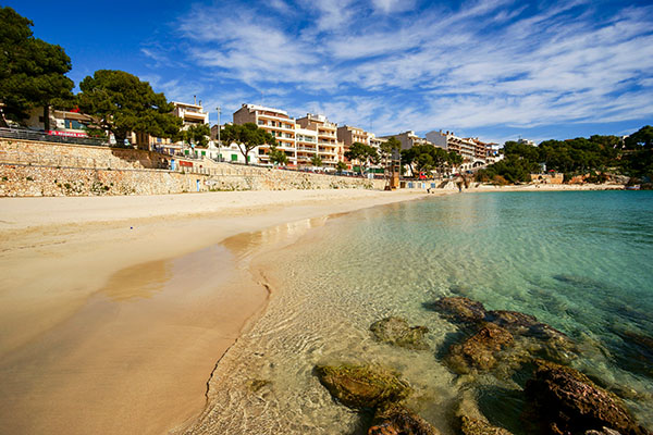 Porto Cristo beach, Manacor, Mallorca, Balearic Islands, Spain