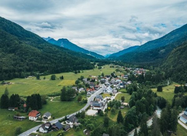 Gozd Martuljek Village, Slovenia