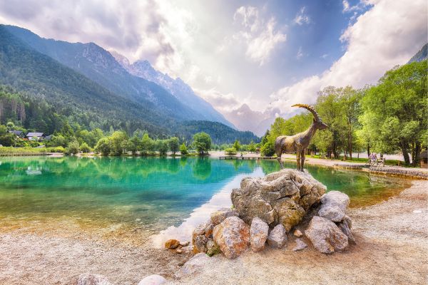 Lake Jasna near Kranjska Gora